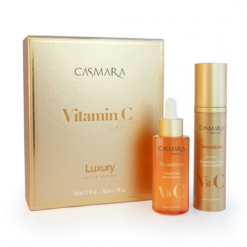 Casmara Vitamin C Shot Limited Edition Box Vitamino C grožio dėžutė 2x50ml