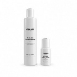 Nuum Cosmetics Skin Purifying Cleanser Prausiklių rinkinys su 5% pieno rūgštimi