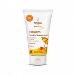 Weleda Baby & Kids Sensitive Sun Cream SPF50 Natūralus apsauginis losjonas nuo saulės kūdikiams ir vaikams 50ml