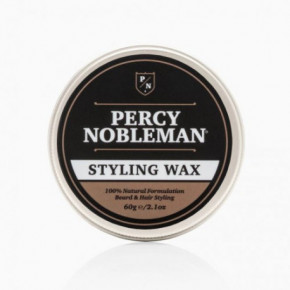 Percy Nobleman Gentlemans Styling Wax Barzdos ir plaukų modeliavimo vaškas 50ml