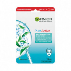 Garnier Pure Active Anti-Imperfection Sheet Mask Lakštinė kaukė odai su netobulumais 23g