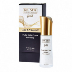 Dr. Sea Facial Night Cream Maitinantis kremas veidui naktinis su auksu ir vitaminu E 50ml