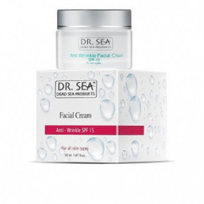 Dr. Sea Anti Wrinkle Facial Cream SPF15 Veido kremas nuo raukšlių 50ml