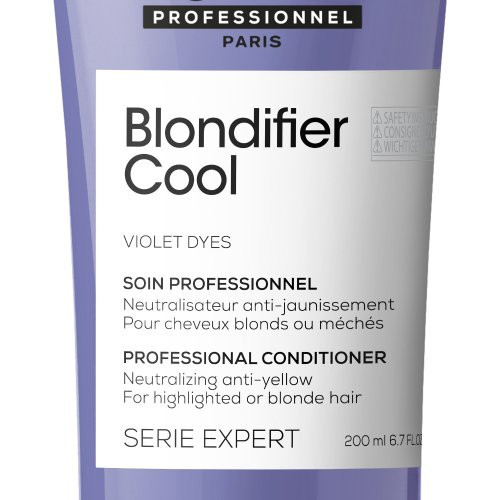 L'Oréal Professionnel Serie Expert Blondifier Cool Neutralizuojamasis kondicionierius šaltiems, šviesiems atspalviams 200ml