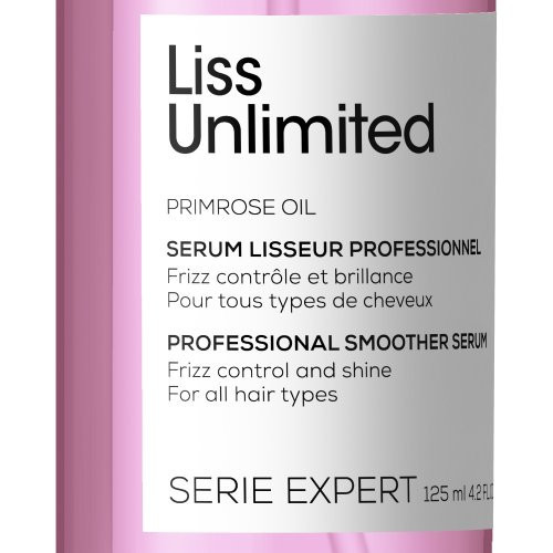 L'Oréal Professionnel Liss Unlimited Serum Serumas plaukams išlyginti ir apsaugoti nuo šiaušimosi 125ml