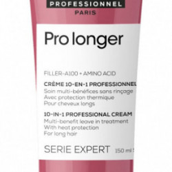 L'Oréal Professionnel PRO LONGER 10-in-1 Professional Cream Leave-In Ilgų plaukų vidurinę dalį atkuriantis kremas 150ml