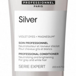 L'Oréal Professionnel Serie Expert Silver Neutralising Conditioner Geltonus tonus neutralizuojantis kondicionierius 200ml