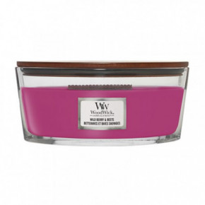 WoodWick Wild Berry & Beets Candle Žvakė Heartwick