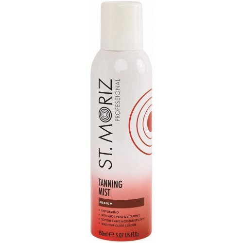 St. Moriz Self tanning mist medium Savaiminio įdegio purškiklis, vidutinio stiprumo 150ml