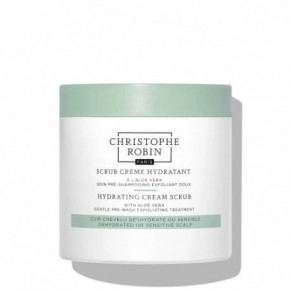 Christophe Robin Hydrating Cream Scrub Galvos odos šveitiklis su alijošiumi 250ml