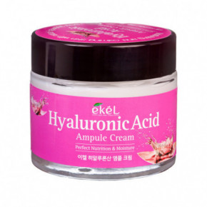 Ekel Hyaluronic Acid Ampule Cream Veido kremas su hialurono rūgštimi 70ml