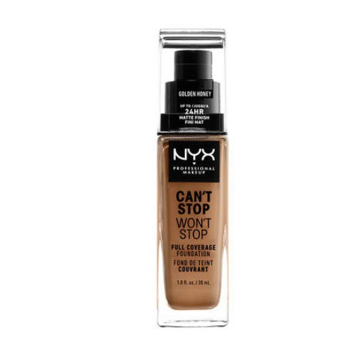 Nyx professional makeup Can't Stop Won't Stop Full Coverage Foundation Makiažo pagrindas 30ml