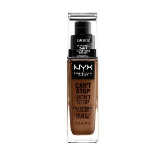 Nyx professional makeup Can't Stop Won't Stop Full Coverage Foundation Makiažo pagrindas 30ml