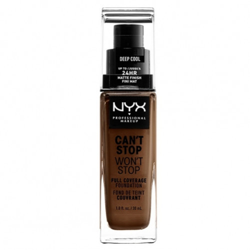 Nyx professional makeup Can't Stop Won't Stop Full Coverage Foundation Makiažo pagrindas 30ml