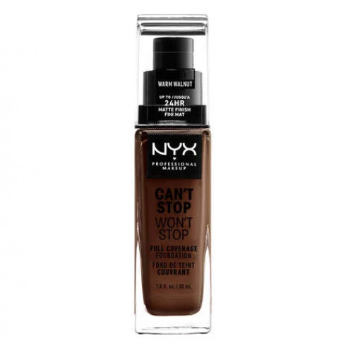 Nyx professional makeup Can't Stop Won't Stop Full Coverage Foundation Makiažo pagrindas 30ml