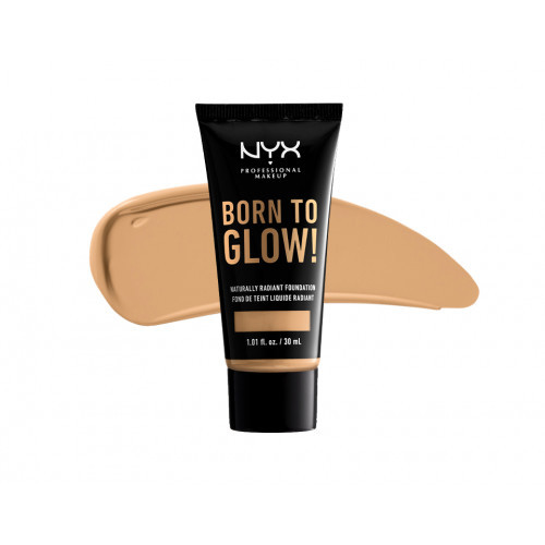 Nyx professional makeup Born To Glow! Naturally Radiant Foundation Makiažo pagrindas 30ml