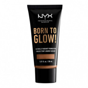 Nyx professional makeup Born To Glow! Naturally Radiant Foundation Makiažo pagrindas 30ml