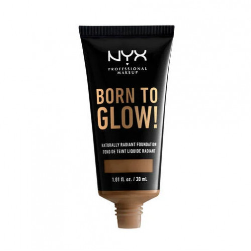 Nyx professional makeup Born To Glow! Naturally Radiant Foundation Makiažo pagrindas 30ml