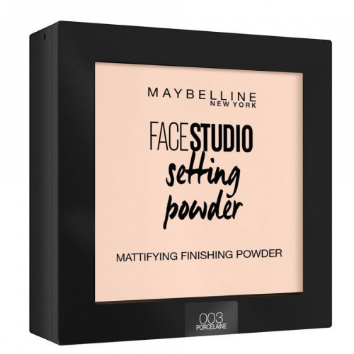 Maybelline Face Studio Setting Powder Kompaktinė pudra 003 Porcelain