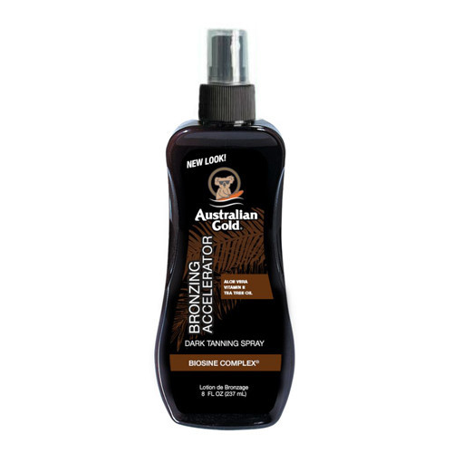 Australian Gold Tanning Accelerator Spray Gel Įdegį Skatinantis Purškiamas Pienelis su Bronzantais 237ml