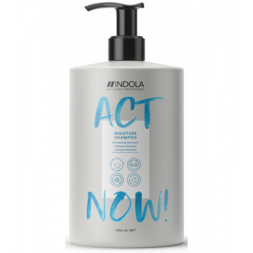 Indola Act Now! Moisture Shampoo Drėkinantis šampūnas 300ml