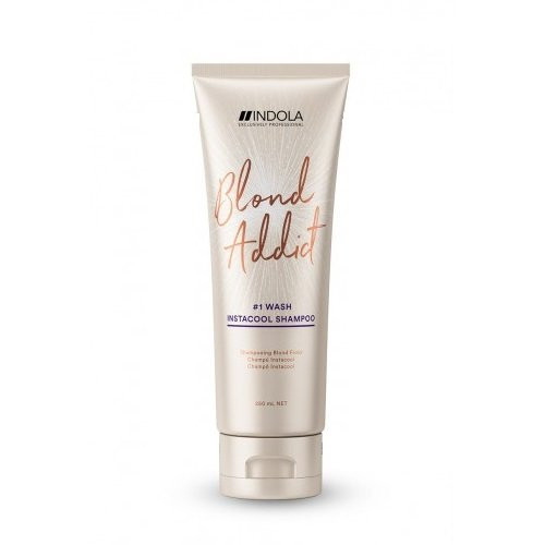 Indola Blond Addict Insta Cool Shampoo Šalto tono šampūnas 250ml