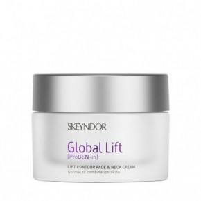 Skeyndor Global Lift Contour Face & Neck Cream Stangrinantis veido ir kaklo kremas normaliai kombinuotai odai 50ml