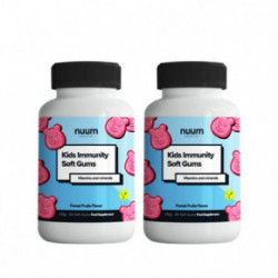 Nuum Cosmetics Kids Immunity Soft Gums Kramtomųjų guminukų, multivitaminų ir mineralų kompleksas vaikams 1 Mėnesiui