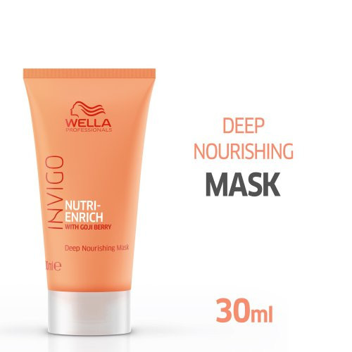 Wella Professionals Invigo Nutri Enrich Deep Nourishment Mask Giliai maitinanti kaukė sausiems plaukams 150ml