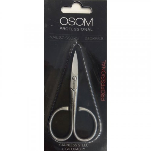 OSOM Professional Nail Scissors Žirklutės nagams 9 cm