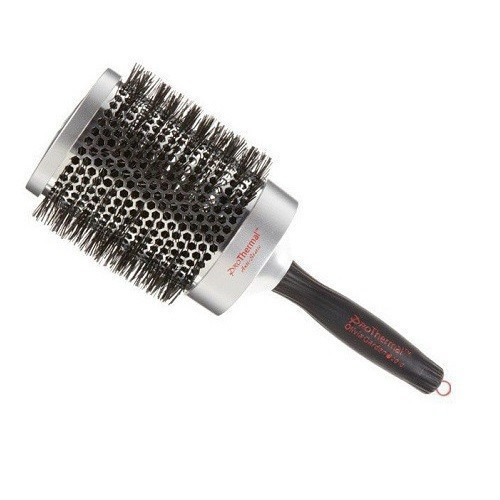 Olivia Garden Essential Blowout Classic Silver Hairbrush Šepetys 63mm