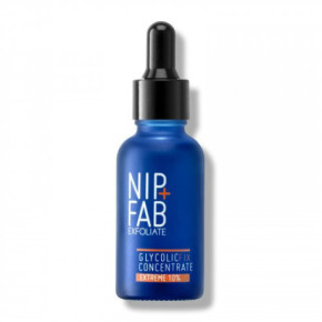 NIP + FAB Glycolic Fix Concentrate Extreme 10% Koncentruotas veido serumas 30ml