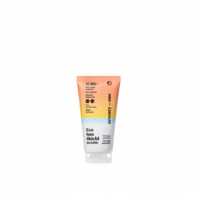 SeventyOne Percent Eco Sun Shield Invisible SPF50+ Mineralinė apsauga nuo saulės veidui 50ml