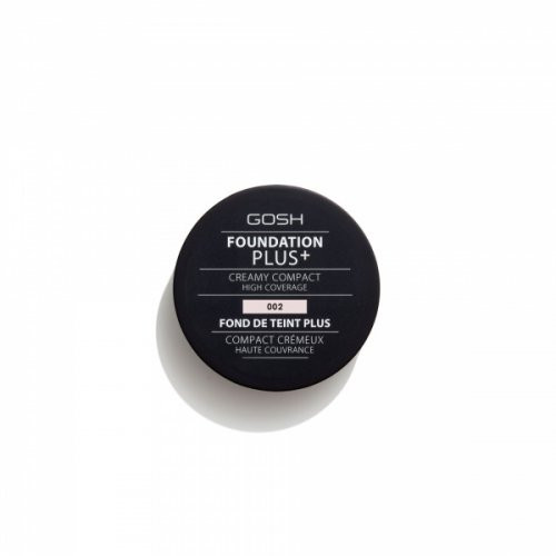 GOSH Copenhagen Foundation Plus+ Creamy Compact High Coverage Kompaktinė kreminė pudra 10g