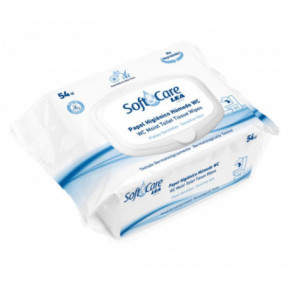 LEA Soft&Care WC Moist Toilet Tissue Wipes Drėgnas tualetinis popierius 54 vnt.