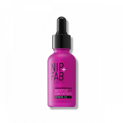 NIP + FAB Salicylic Fix Concentrate Extreme 2% Veido odos koncentratas su 2% salicilo rūgštimi 30ml