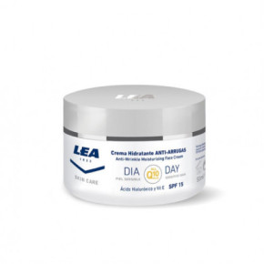 LEA Anti - Wrinkle Moisturizing Face Cream SPF15 Dieninis kremas su Q10 50ml