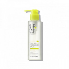 NIP + FAB Teen Skin Fix Pore Blaster Wash Day Veido prausiklis probleminei odai 145ml
