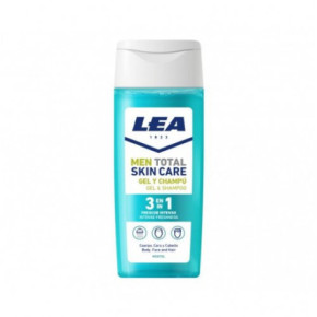 LEA Men Skin Care Gel & Shampoo Intensyviai gaivinantis dušo želė ir šampūnas 300ml