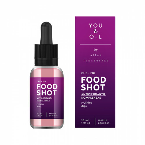 You&Oil Food Shot CHE+FIG Antioksidantų kompleksas 30ml