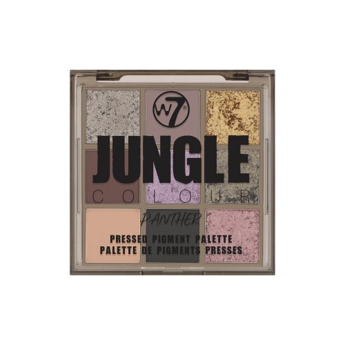 W7 cosmetics Jungle Colour Pressed Pigment Palette Akių šešėlių paletė Crocodile