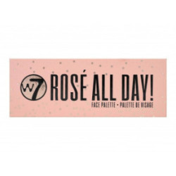 W7 cosmetics Rosé All Day Palette Daugiafunkcinė veido paletė 1 vnt.