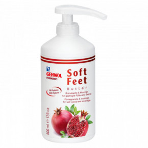 Gehwol Soft Feet Butter Kojų ir pėdų sviestelis su granatų ekstraktu ir aliejine moringa 500ml