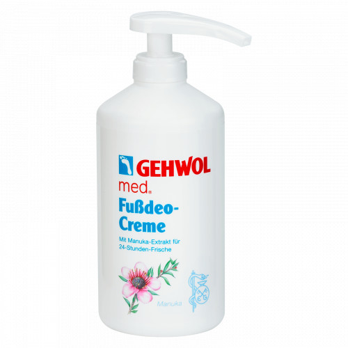 Gehwol Med deodorant foot cream Dezodoruojamasis pėdų kremas 75ml