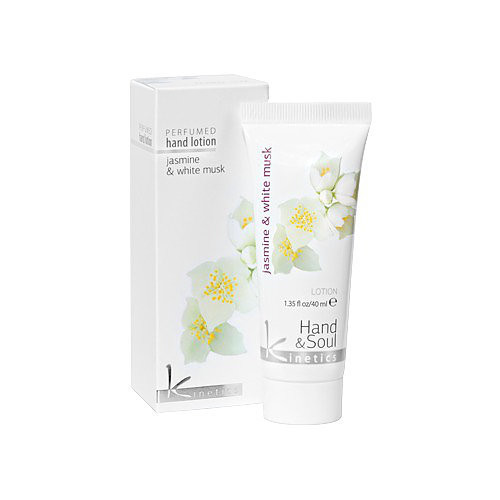 Kinetics Hand & Body Lotion Jasmine & White Musk Parfumuotas losjonas rankoms ir kūnui su jazminais ir baltuoju muskusu 250ml