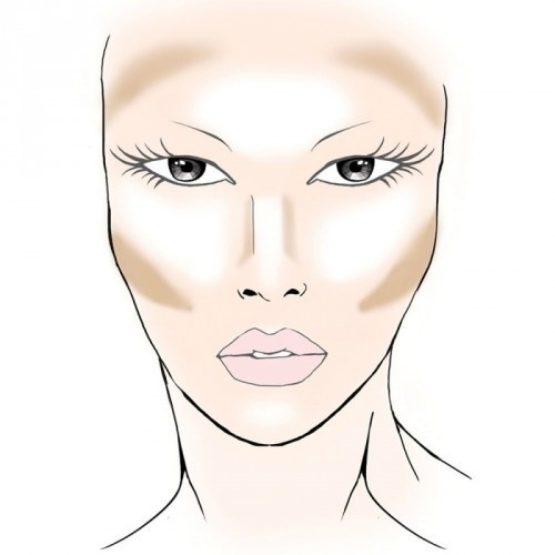 Nyx professional makeup Highlight & Contour Pro Palette Veido kontūravimo paletė 21.6g