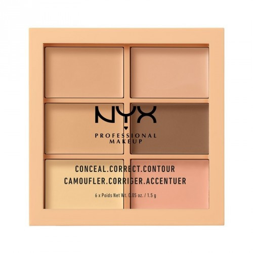 Nyx professional makeup Conceal, Correct, Contour Palette Koreguojamoji paletė 9g