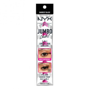 Nyx professional makeup Jumbo Lash! 2-in-1 Liner & Lash Adhesive Akių apvadas-dirbtinių blakstienų klijai 1ml