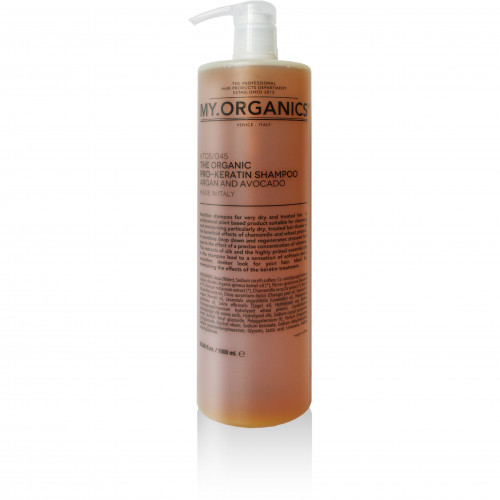 My.Organics The Oganic Pro-keratin shampoo Plaukų šampūnas su arganu ir avokadu 250ml