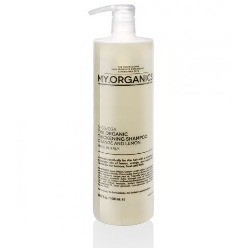 My.Organics Thickening Shampoo Plaukų apimtį didinantis šampūnas su apelsinais ir citrina 250ml